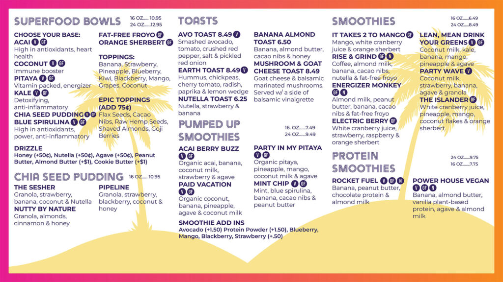 Menu pg 1